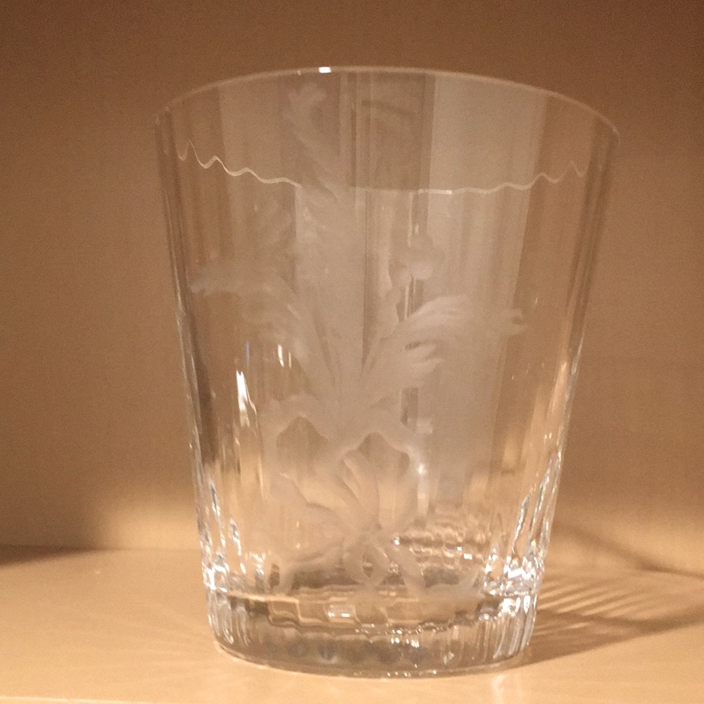 Christian Dior Vase 5.5 in tall, 5 in wide